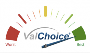 Example of the protection grade in a ValChoice report